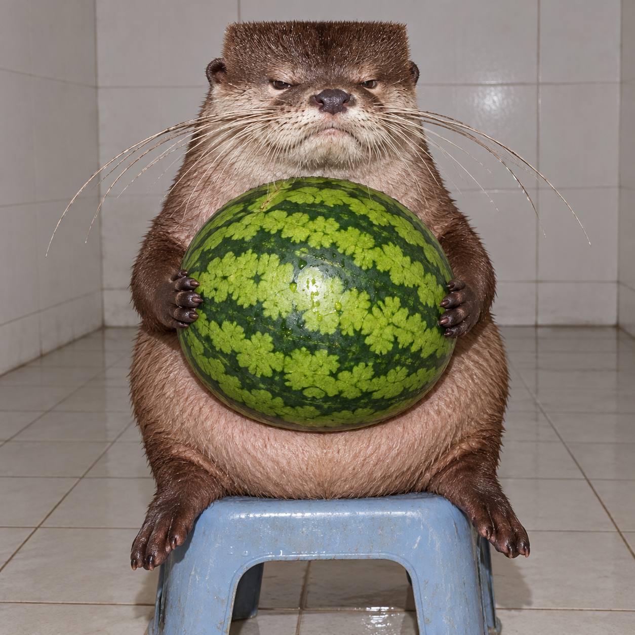 Otter mascot